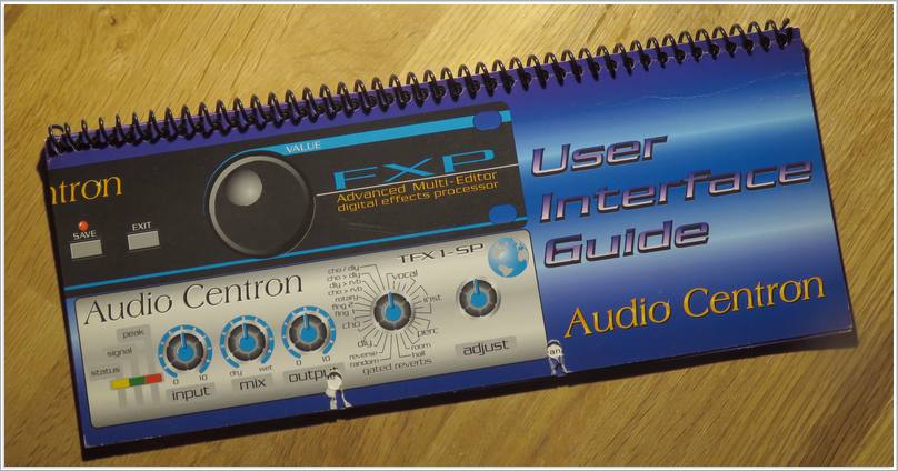 AudioCentron FXP TFX1-SP user manual